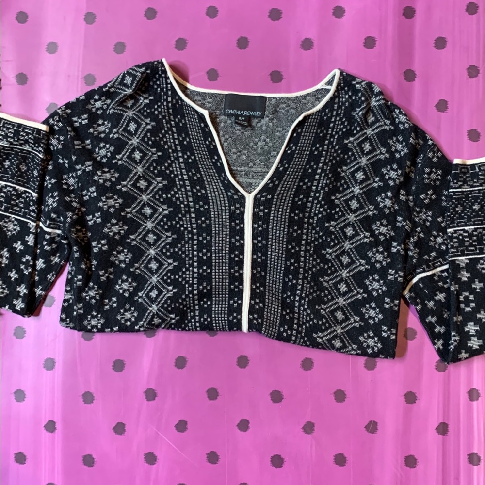 Printed Sweater - Picture 3 of 4